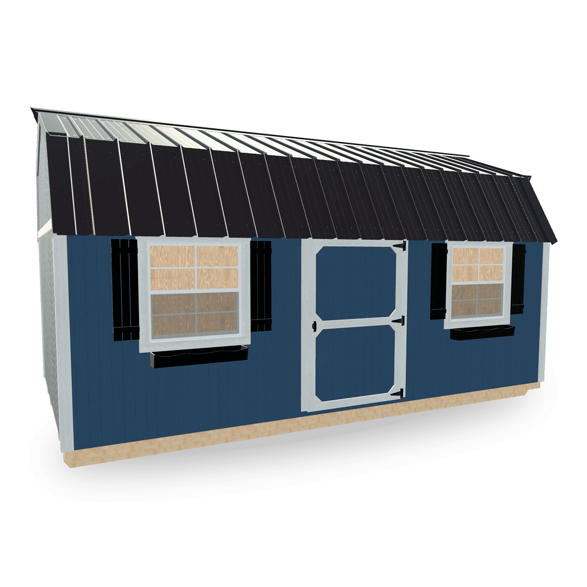 Side Lofted Barn