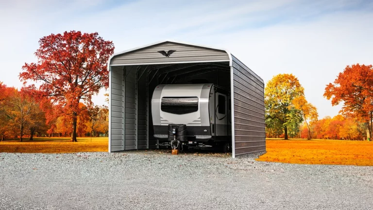 15x30x11 Regular Roof Metal Carport