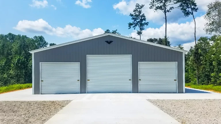 40x40x13 Metal Commercial Building - Vertical Roof